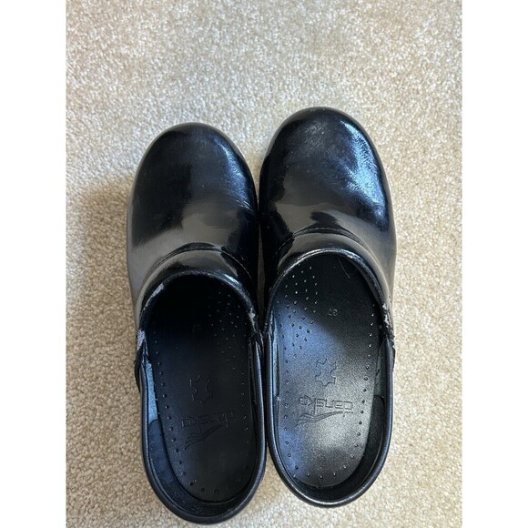 Dansko Shoes Women's Size (37) 6.5 Black Professional Clogs Shoes - Picture 5 of 12